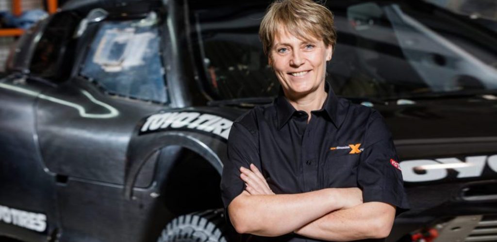 Jutta Kleinschmidt é até hoje a primeira mulher a vencer o Rali Dakar (Foto: Arquivo Pessoal)